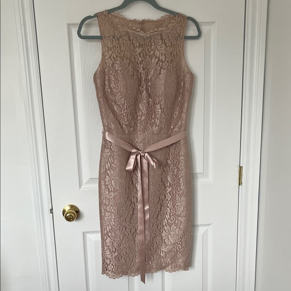 Elegant Lace Sleeveless Dress
